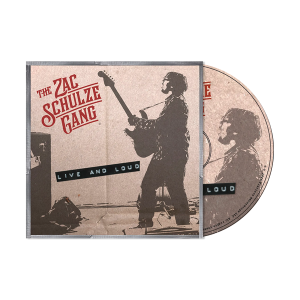 The Zac Schulze Gang - Live and Loud debut album cover